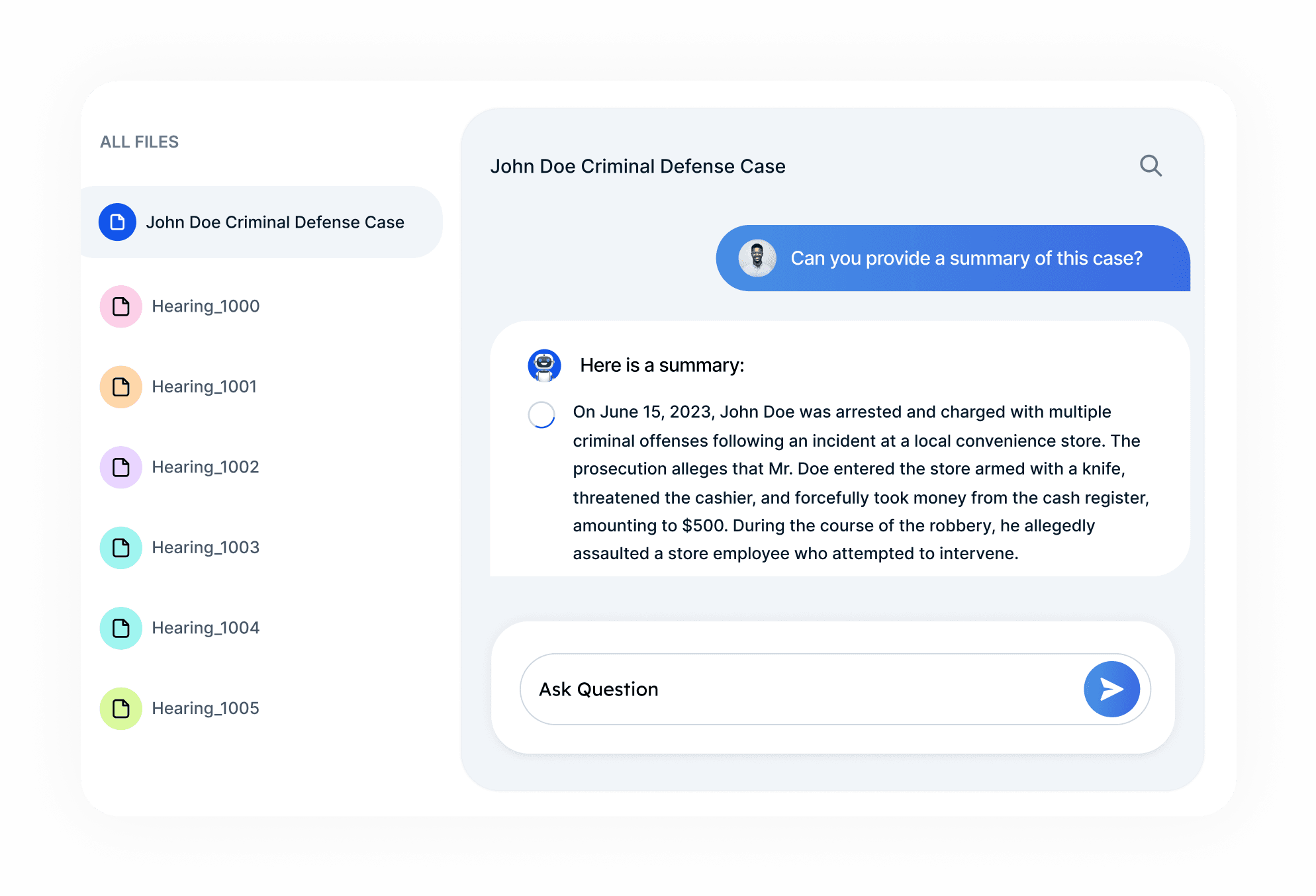 All-in-one Paralegal AI: Legalyze.ai product screenshot